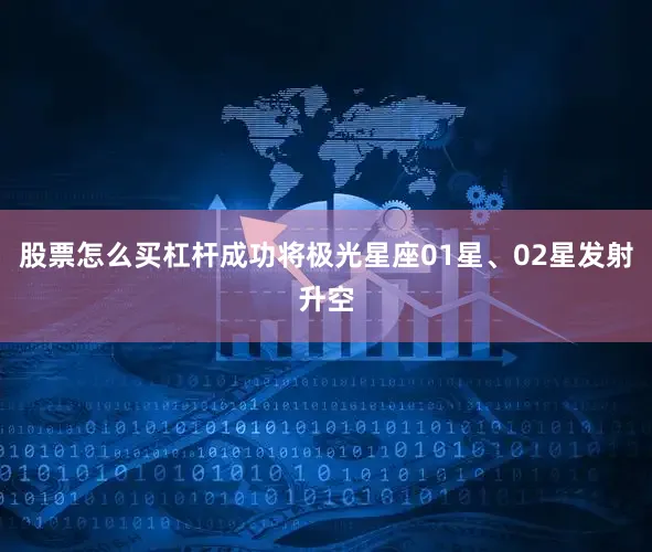 股票怎么买杠杆成功将极光星座01星、02星发射升空