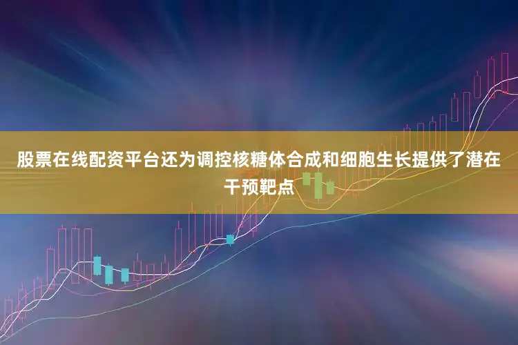 股票在线配资平台还为调控核糖体合成和细胞生长提供了潜在干预靶点